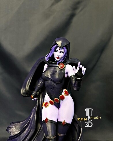  Beden Renk Raven Dc comics figürü 28 cm