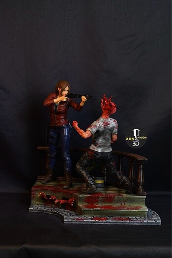 Beden Resident evil 2 - Claire Redfield dioroması