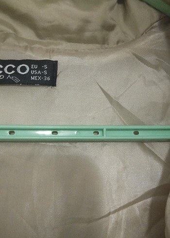 Kürk Detaylı Bej Uzun Kadın Kışlık Mont - Görsel 5