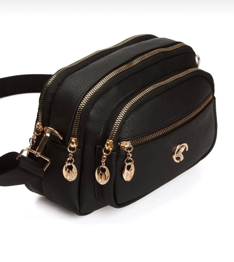 Kahverengi,siyah  Deri   Kadın Çanta - Görsel 2