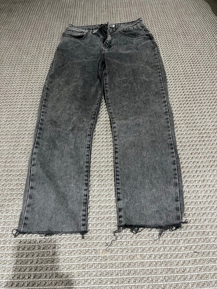Gri Denim Kadın Regular Fit Jean - Görsel 2