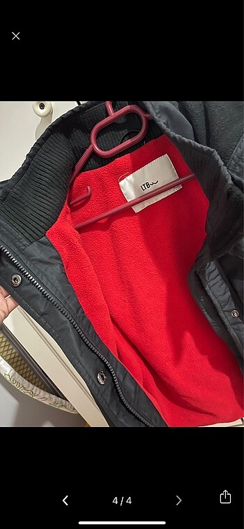 xs Beden siyah Renk Ltb kadın mont