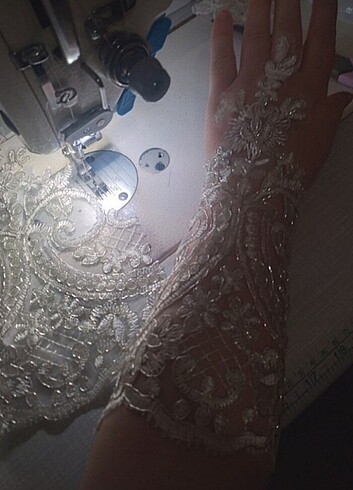 FRANSIZ DANTELİ ELDİVEN - Görsel 2