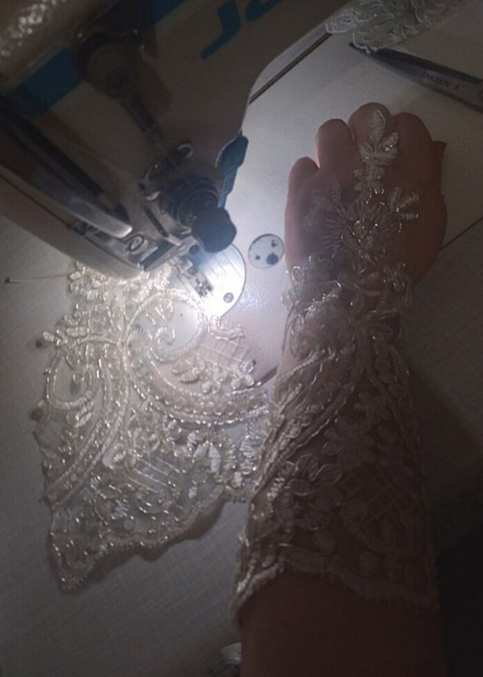 GELİN NİKÂH İMZA ELDİVENİ - Görsel 4