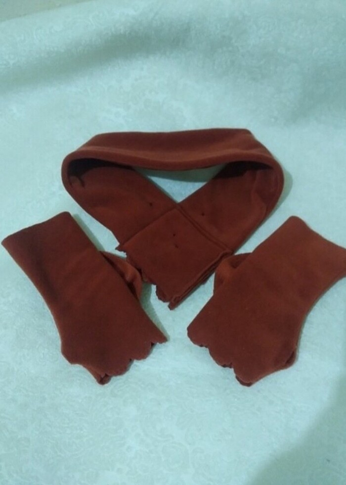 KADIN ELDİVEN BOYUNLUK SETİ  - Görsel 2