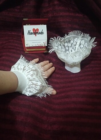 VİNTAGE KADIN MANŞET ELDİVEN  - Görsel 2