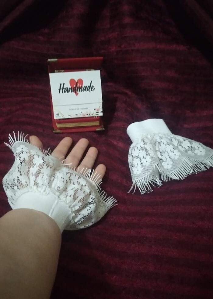 VİNTAGE KADIN MANŞET ELDİVEN  - Görsel 3