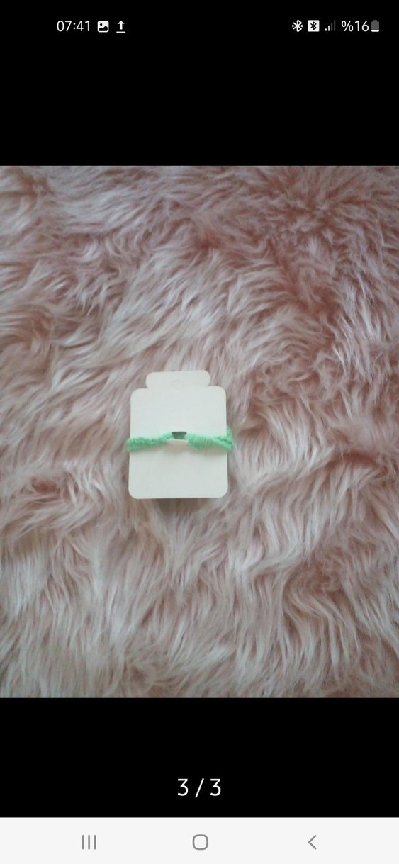 Çiçek Desenli Boncuklu Çocuk Toka Seti - Görsel 2