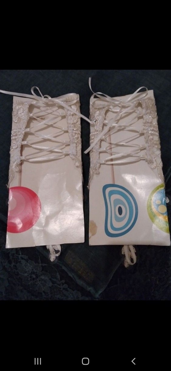 Dantel Detaylı Beyaz Bohem Kadın Eldiveni - Görsel 3