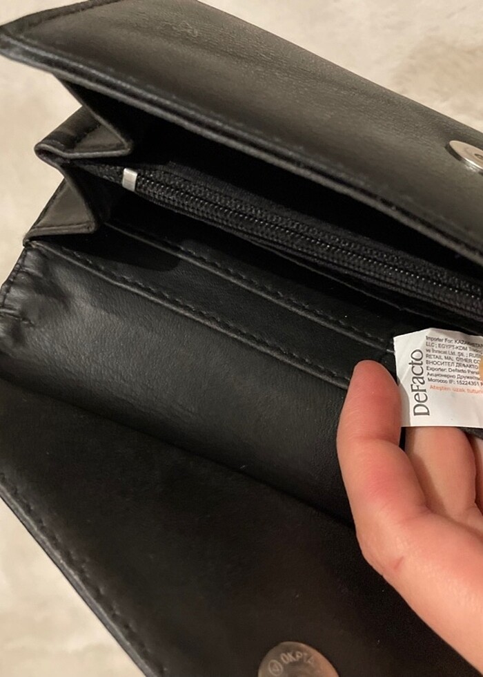 DEFACTO DERİ,ÇİÇEK NAKIŞLI CÜZDAN - Görsel 3