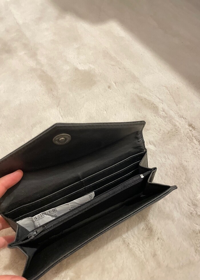 DEFACTO DERİ,ÇİÇEK NAKIŞLI CÜZDAN - Görsel 2