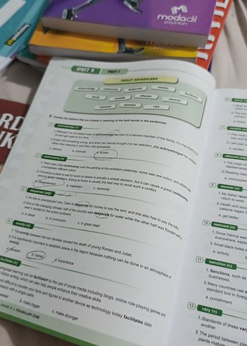 Ydspublishing Privilege Vocabulary Zone Grade 12 2. kitabı