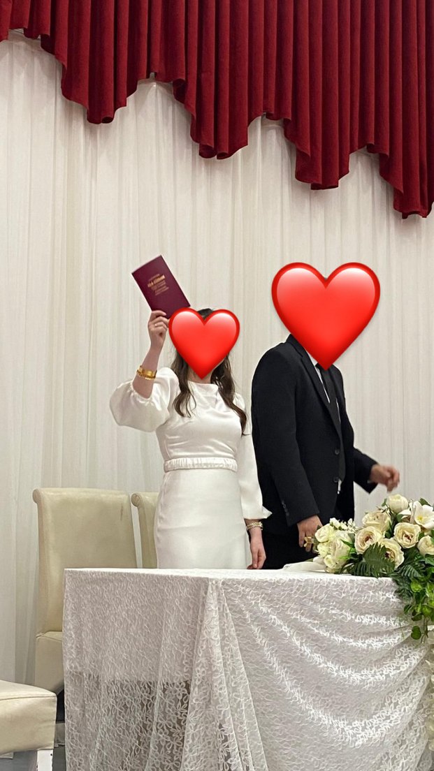 Beyaz şık elbise - Görsel 2