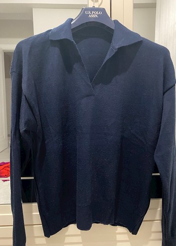 Lacivert Polo Yaka triko - Görsel 2