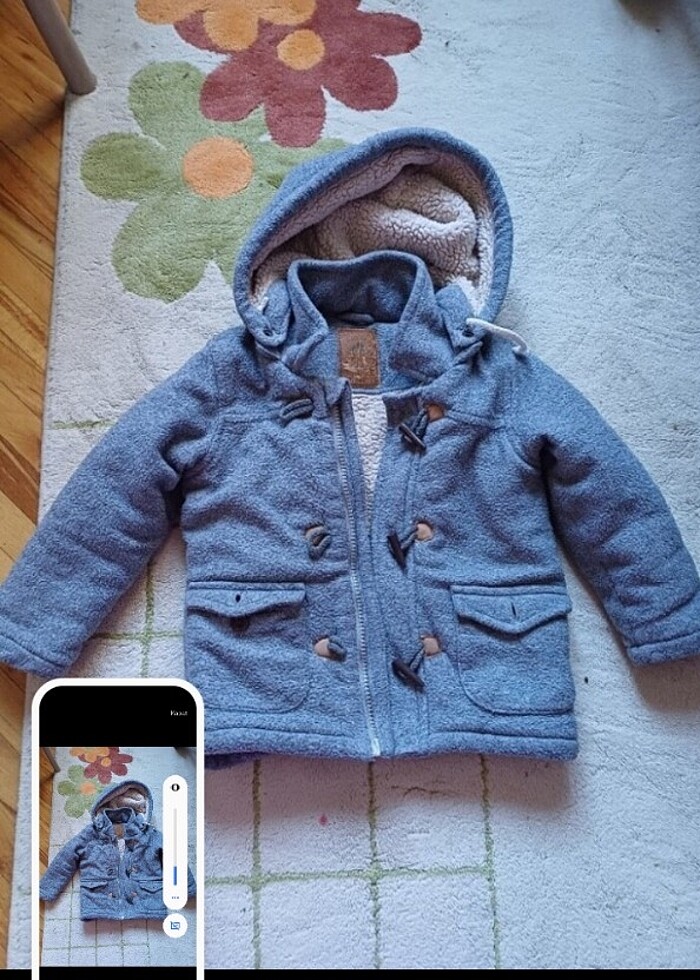 Çocuk mont kaban  LC dakika  1.5  2 yaş arası 18 24 bedene uygun - Görsel 3