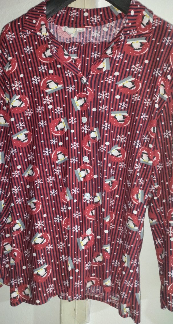 Desenli Kadın pıjama takımı Düğmeli, Renkli - Görsel 2