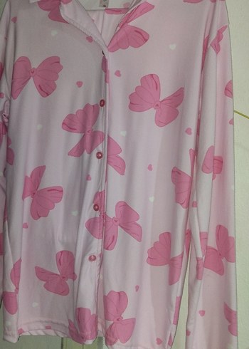 Pembe Desenli pıjama takımı - Görsel 2