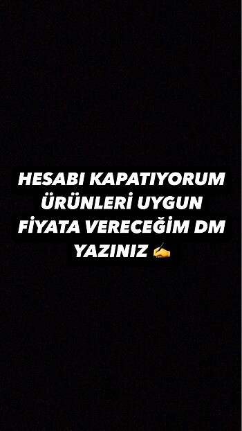 Kapanıyoruz