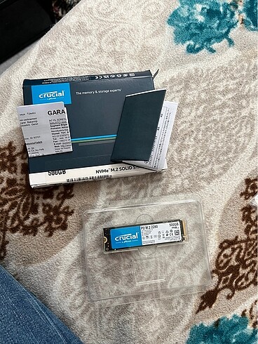 Diğer Crucial m2 ssd 500gb