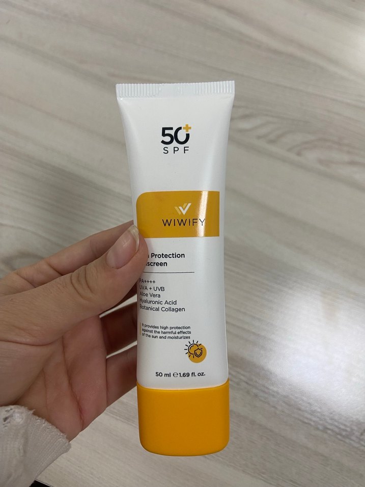 WIWIFY Yüksek Koruma Güneş Kremi SPF 50 - Görsel 2