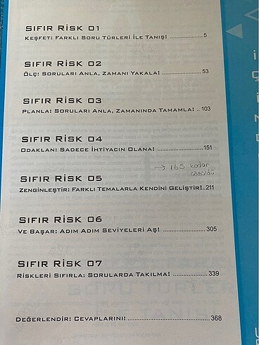  PARAGRAF KİTABI SIFIR RİSK