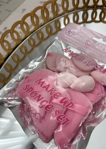 Pembe Makyaj Süngeri Seti 12'li - Görsel 5