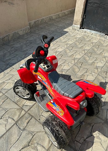  Beden Kırmızı Elektrikli Çocuk ATV
