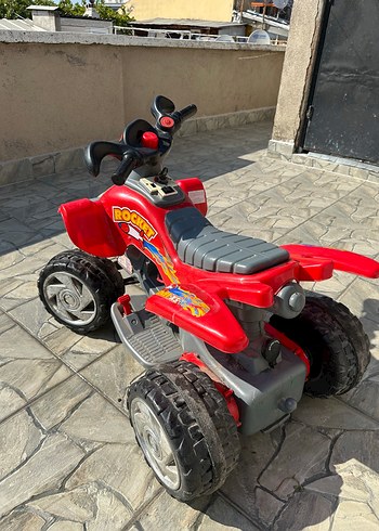 Kırmızı Elektrikli Çocuk ATV