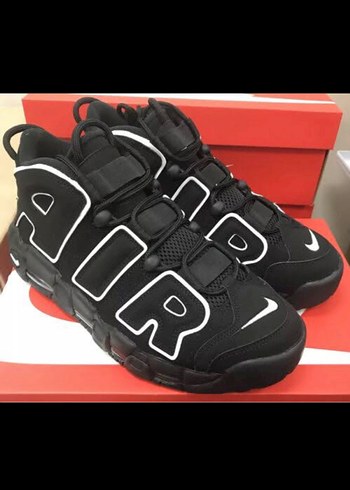 43 Beden siyah Renk NİKE AİR MORE UPTEMBO BLACK