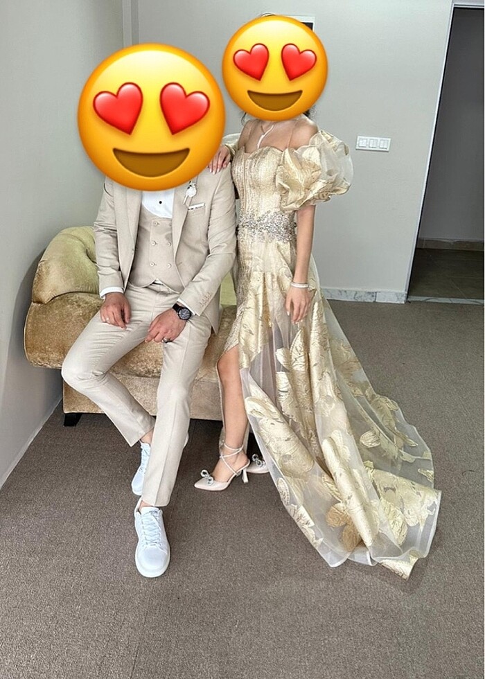 Nişan elbisesi - Görsel 3