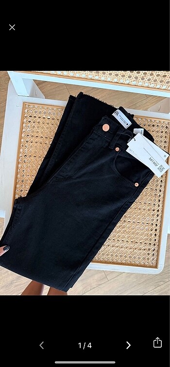 Siyah Zara pantolon