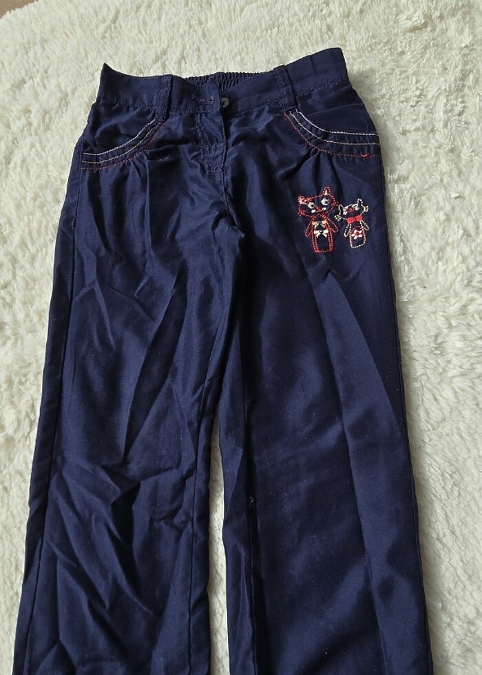 3/4 yaş kışlık astarlı pantolon - Görsel 2