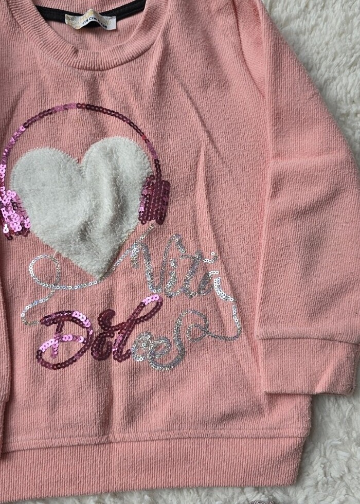 2/3 yaş etek sweat takım - Görsel 3