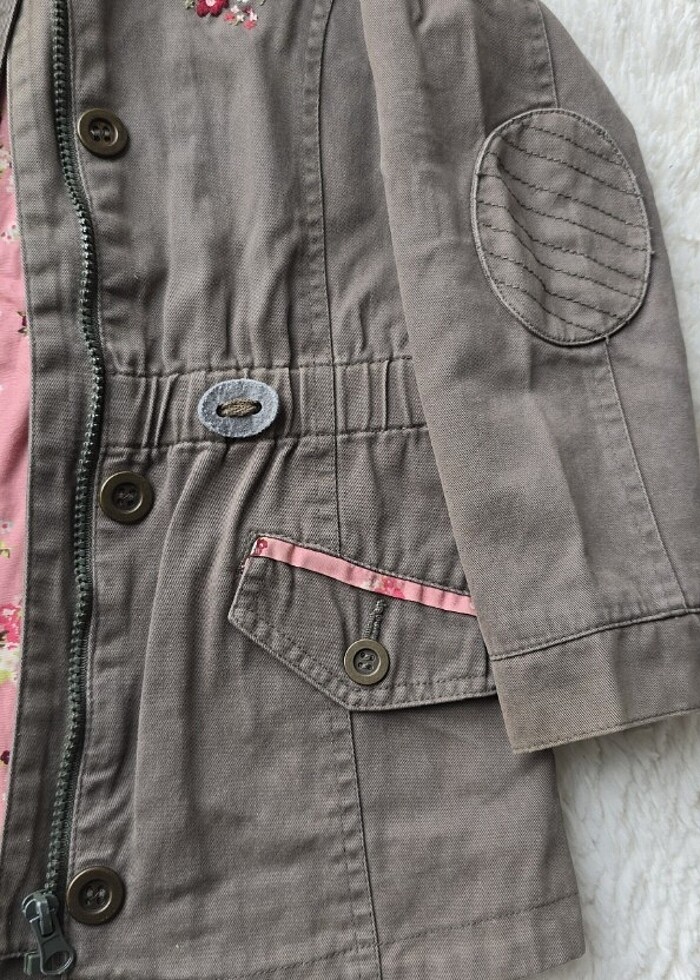 5/6 yaş trençkot - Görsel 2