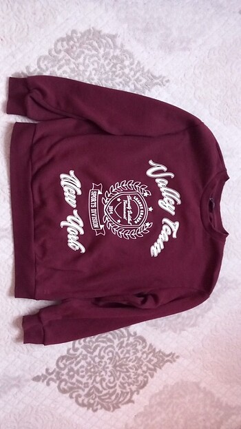 Defacto Bordo sweat