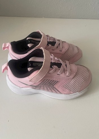 Nike Kız Çocuk Pembe Cırtlı Spor Ayakkabı#nike