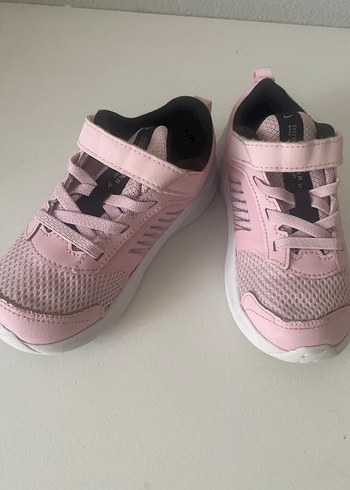 Kız Çocuk Pembe Cırtlı Spor Ayakkabı#nike