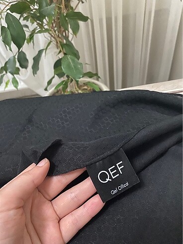 Qef siyah şal