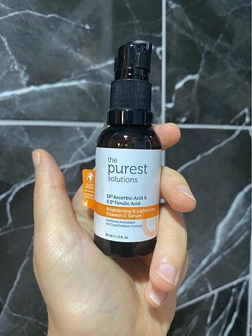 Purest serum c vitamini aydınlatıcı