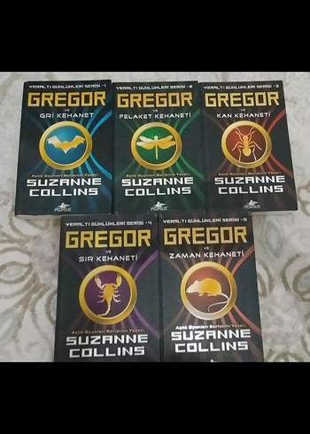  Gregor Serisi 5 Kitap