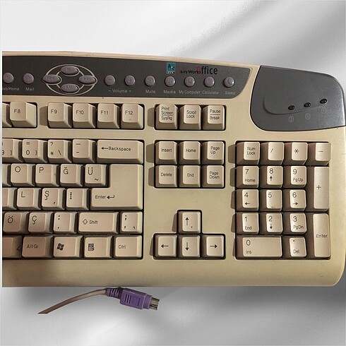 A4TECH KABLOLU KLAVYE - Görsel 2