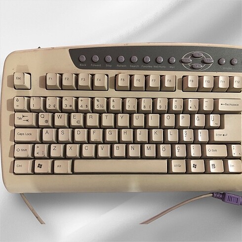 A4TECH KABLOLU KLAVYE - Görsel 3