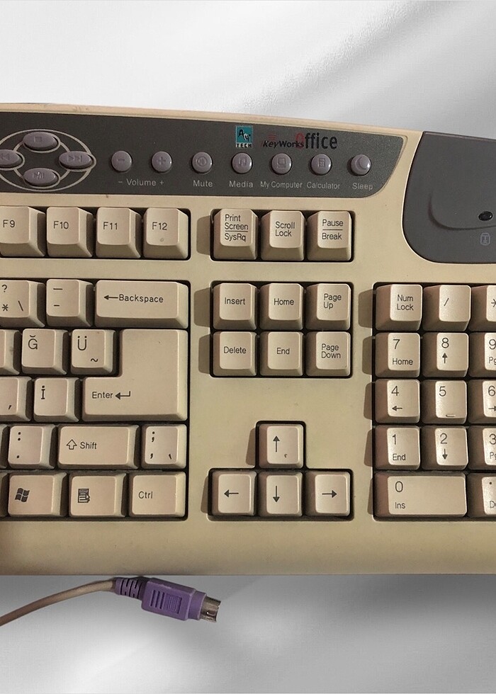 A4TECH KABLOLU KLAVYE - Görsel 2