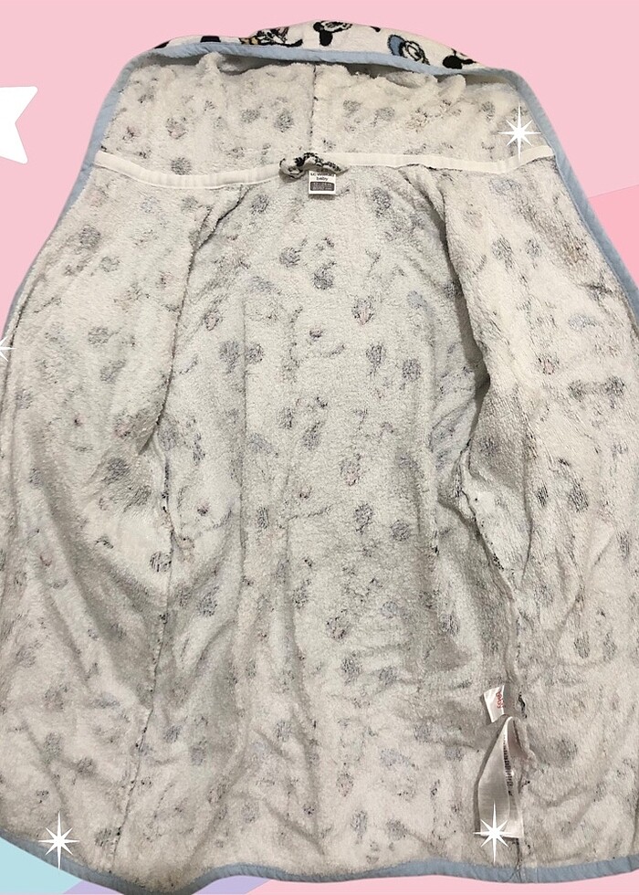 LC WAİKİKİ MİCKEY MOUSE BASKILI BORNOZ - Görsel 4