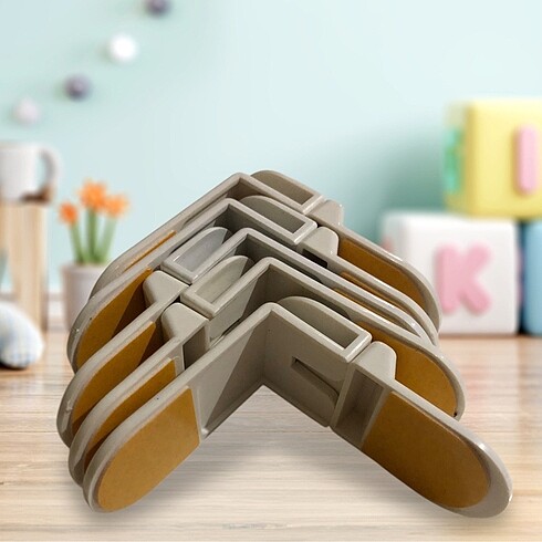 Bebek Güvenliği İçin Koruyucu Köşe Kilidi - Görsel 5