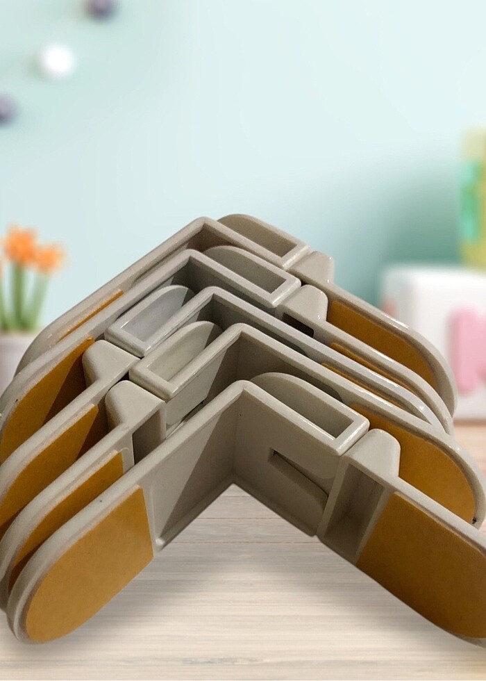 Bebek Güvenliği İçin Koruyucu Köşe Kilidi - Görsel 5