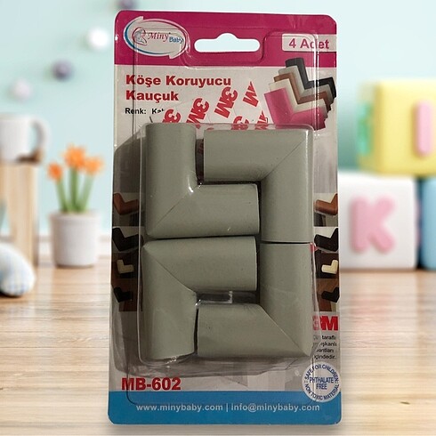Bebek Güvenliği İçin Köşe Koruyucu - Görsel 2
