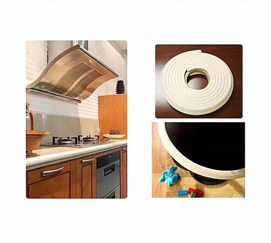 Bebek Güvenliği İçin Sarmal Köşe Koruyucu - Görsel 2