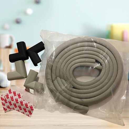 Bebek Güvenliği İçin Sarmal Köşe Koruyucu - Görsel 3