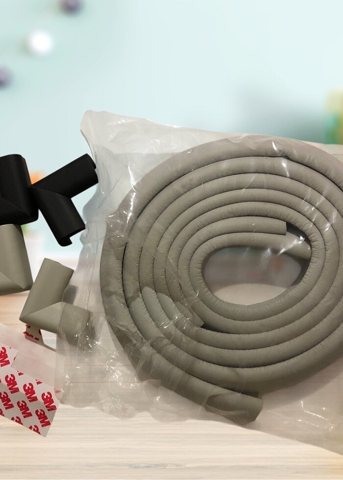 Bebek Güvenliği İçin Sarmal Köşe Koruyucu - Görsel 3